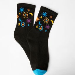 The Souled Store Unisex Souled Socks: Psychedelic-18