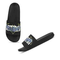 DRACKFOOT Men Black Flip Flops-picture-40