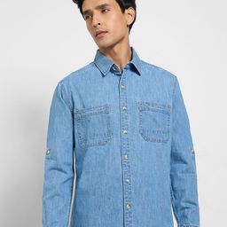 SF JEANS by Pantaloons Men Printed Casual Shirt-image-47