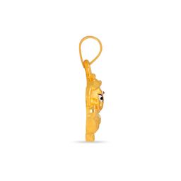 BHIMA 22K BIS Hallmark 916 Purity Yellow Gold Little Ganesha Pendant-image-5