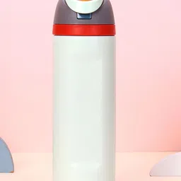Little Surprise Box LLP Green & Orange Stainless Steel Water Bottle-750 ml-image-8