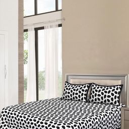 E Elma Unisex Black Bedsheets-image-76