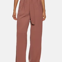 ISU Women High-Rise Pleated Trousers-image-86