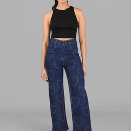 Wear Your Words Women High-Rise Highly Distressed Jeans-image-88