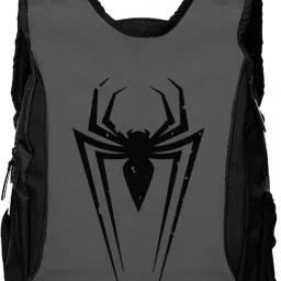 Medium 21 L Laptop Backpack Unisex Printed Grey spider man School Bag College Bag Multipurpose Backpack-image-40