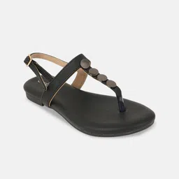 DressBerry Women T-Strap Flats with Buckles-54