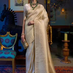 AMRUTKALA SAREES Woven Design Banarasi Saree-picture-35