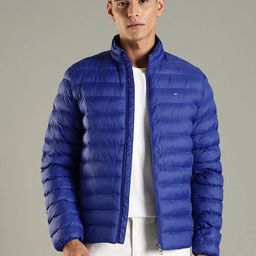 Tommy Hilfiger Men Mock Collar Solid Puffer Jacket-picture-34
