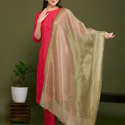 Dupatta Bazaar Banarasi Silk Dupatta-image-79