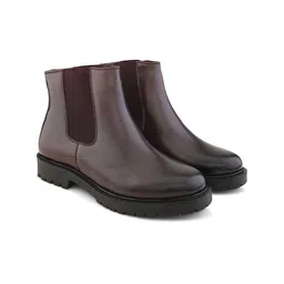 San Frissco Women Casual High-Top Chelsea Boots-21