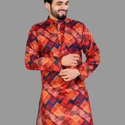 CELLUX Men Multi Kurtas-image-56