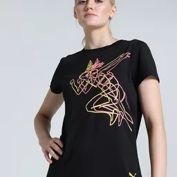 Puma Active Graphic Printed Training T-Shirt-image-94