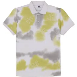 Status Quo Boys Printed Polo Collar Pockets T-shirt-image-18