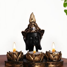 INTERNATIONAL GIFT Multicoloured Buddha Idol Showpiece-image-10