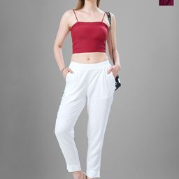T19 Women Pack Of 2 Relaxed Straight Fit Trousers-picture-33