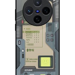 QRIOH Art Station Printed Vivo X200 5G Back Case-image-83
