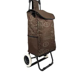 EVERBEST Printed Lightweight Water Resistant Shopping Trolley Bag-35