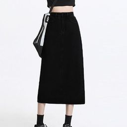 StyleCast x Revolte Straight A-Line Midi Skirt-picture-32