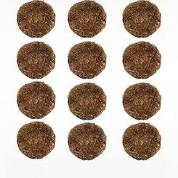Somil Indian Gobar Cakes for Agnihotra, Hawan, Pooja and Religious Purpose, Pack of 12-image-19