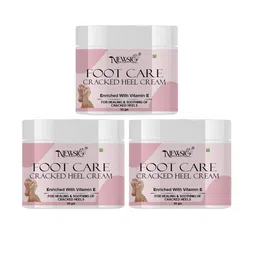Newsio Set Of 3 Foot Care Cracked Heel Cream - 50 g Each-86