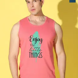 WOOSTRO 2-Pc Printed Combed Cotton Innerwear Vests VWS26(ENJOY PEACH)(BKLN MUSTARD)-image-48