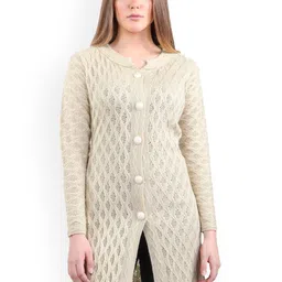 MONTREX Women Self-Design Single-Breasted Overcoats-picture-23