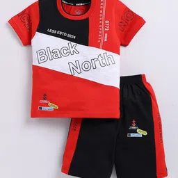 Zeal Boys Printed T-shirt with Shorts-30