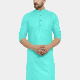 ANUJ FASHION Men Blended A-Line Kurtas-picture-36