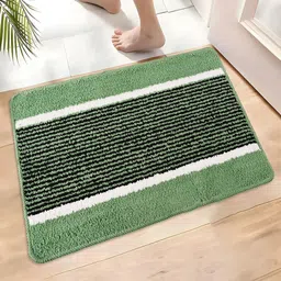 Aura Green & White Anti-Skid Door Mats-56