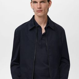 MANGO MAN Spread Collar Tailored Jacket-picture-8