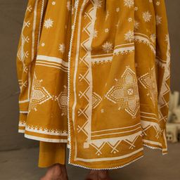 PINK CACTII Women Floral Printed Regular Pure Cotton Kurta with Pyjamas & With Dupatta-image-60