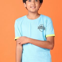 V-Mart Boys Printed T-shirt with Shorts Clothing Set-image-90
