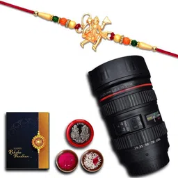 DeoDap Rakhi Combo With Roli Chawal Coin & Greeting Card-54