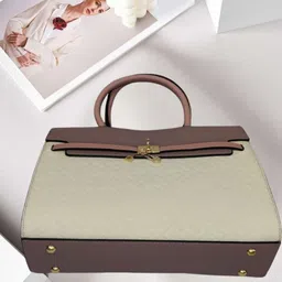 Wenz Colourblocked Structured Handheld Bag image 5