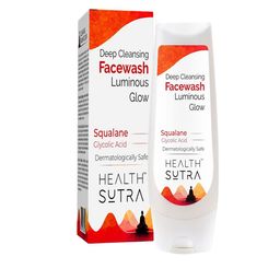 HEALTH SUTRA Luminous Glow Deep Cleansing Face Wash With Glycolic Acid - 100 ml-32