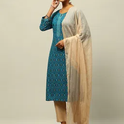 Rangriti Ethnic Motifs Woven Design Dupatta-image-23
