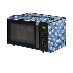 The Furnishing Tree PVC Waterproof Microwave Oven Cover Compatible for 23 L Convection 23BC4 Floral-image-108