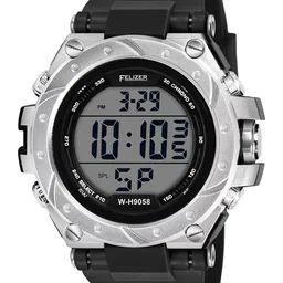 FELIZER Men Dial & Straps Digital Multi Function Watch LSKA-9058-SilverBlk-14