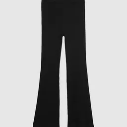 GAP Girls Ribbed Regular Fit BootCut Trousers-image-89