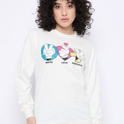 Wear Your Mind Women Printed Sweatshirt-image-22