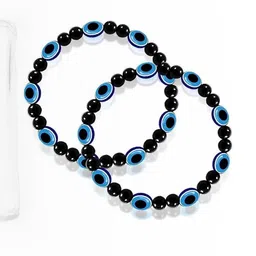 QNAM Blue Alloy Bracelet-55