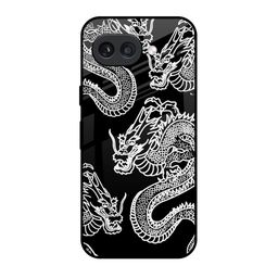 QRIOH Dragon Printed Google Pixel 9A Silicone Back Case-image-91