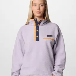 Columbia Women Helvetia II Cropped Half Snap Pullover Sweatshirt-image-81