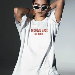 TheBTclub Unisex Oversized Typography Printed Drop-Shoulder Sleeves Pure Cotton T-Shirt-image-68