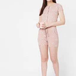 Sweet Dreams Women Printed Cotton Jumpsuit-picture-36