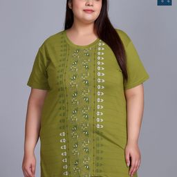 IN Love Pack Of 2 Printed Plus Size Cotton T-Shirt With Pocket-image-78