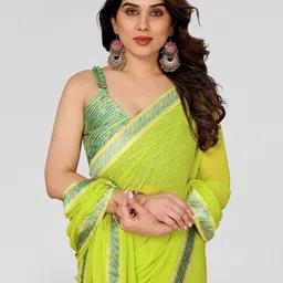 Civamee Poly Georgette Saree-picture-29