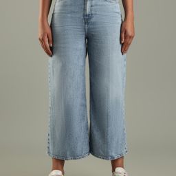 Tommy Hilfiger Women Wide Leg Mid-Rise Jeans-image-10