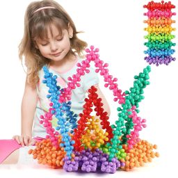 200 Pieces Building Blocks Kids Educational Toys STEM Toys Building Discs-image-42