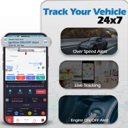 acumen track UC 3000 (SMALLEST COMPACT gps tracker for Bikes Car Truck Bus With Battery Inside and Ignition Cut Off Function Gps Tracker With 1 Year Warranty) GPS Device image 3